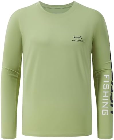 BASSDASH Fishing T Shirts for Men UV Sun Protection UPF 50+ Long Sleeve Tee T-Shirt - Image 4