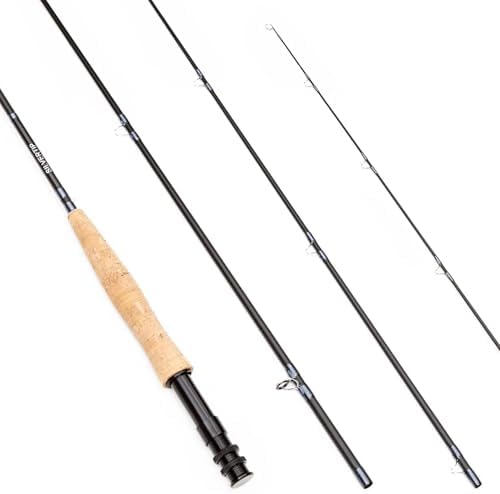 Silvertip Fly Fishing Rod and Reel Combo – 9ft 5WT 4-Piece Complete Kit with Pre-Spooled Reel, Fly Line, Rod Bag & Travel Tube - Image 4