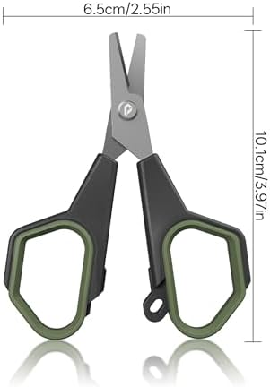 2pc Fishing Scissors,3.9" Fishing Braided Line Cutter - Image 4
