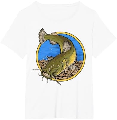 Flathead Catfish Fishing T-Shirt by Hunting+%26+Fishing+Merch