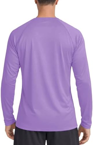 Boladeci Men's UPF 50+ Sun Protection UV SPF Shirts Long Sleeve Lightweight Quick Dry Swim T-Shirts Rash Guard - Image 6