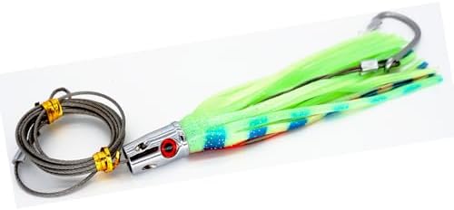 Trolling Tuna Lures,Feather Offshore Saltwater Lures for Dolphin Wahoo - Image 3