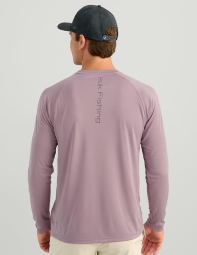 HUK Men's Pursuit Vented Long Sleeve Fishing Shirt (+30 UPF) - Image 4