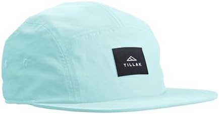 Tillak Wallowa Camp Hat, Lightweight Nylon 5 Panel Cap with Snap Closure by Tillak