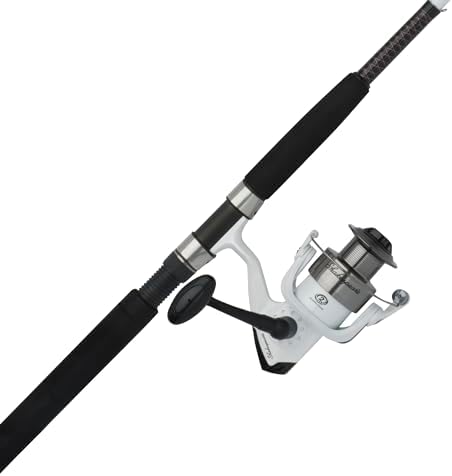 Ugly Stik 7’ Catfish Spinning Fishing Rod and Reel Catfish Combo, Ugly Tech Construction with Clear Tip Design, 7’ 2-Piece Moderate Fast Action Rod by UglyStik