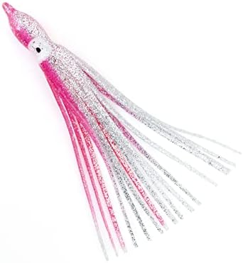 BLUEWING Trolling Squid Skirts Fishing Saltwater 2,3,5,8,12 Inch Octopus Lures 1pcs/5pcs by BLUEWING