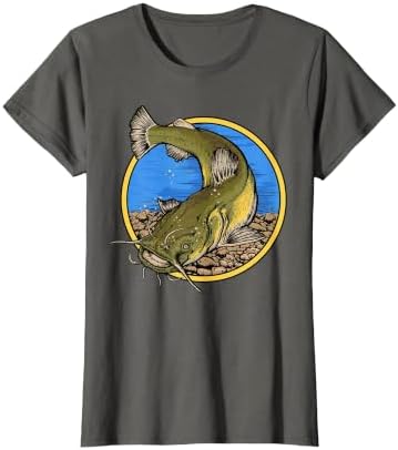 Flathead Catfish Fishing T-Shirt by Hunting+%26+Fishing+Merch