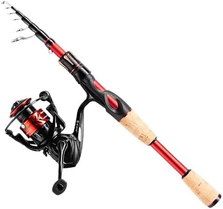EOW XPEDITE LITE Telescopic Fishing Rod & Combo, Spinning & Casting Poles by HOME