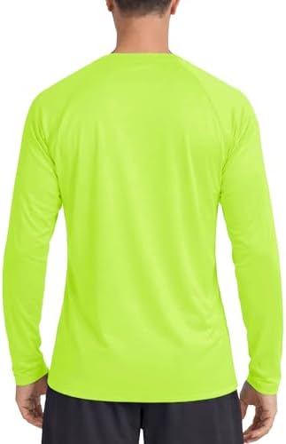 Boladeci Men's UPF 50+ Sun Protection UV SPF Shirts Long Sleeve Lightweight Quick Dry Swim T-Shirts Rash Guard - Image 6