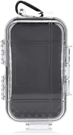 HERCHR Dry Box Outdoor Waterproof Airtight Storage Case Hard Shell Wet Dry Box Carry Box Tackle Organization for Camping, Fishing by HERCHR