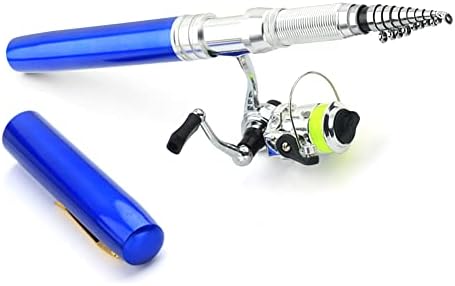 Lixada Fishing Rod Reel Combo Mini Pen Fishing Pole Kit Telescopic Fishing Rod Spinning Reel Combo Kit by WelconetoLixada