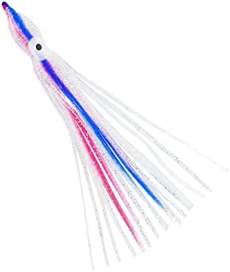 BLUEWING Trolling Squid Skirts Fishing Saltwater 2,3,5,8,12 Inch Octopus Lures 1pcs/5pcs by BLUEWING