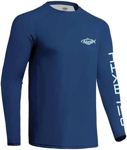 Palmyth Fishing Shirts for Men Long Sleeve UPF 50+ T Shirt Sun Protection - Image 5