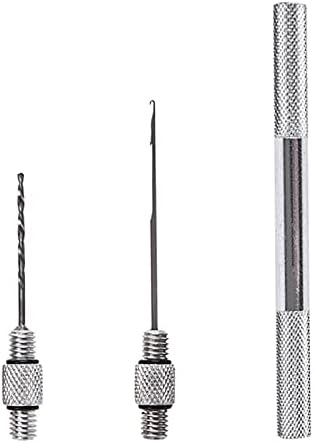 Aluminum Alloy Baiting Tool Kit Fishing Bait Drill Baiting Rig Tool Needle for Bait by XINGYUXUXIN