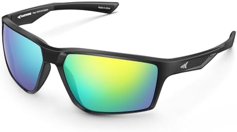 KastKing Osage Polarized Sport Sunglasses for Men and Women, Wrap Design by KastKing