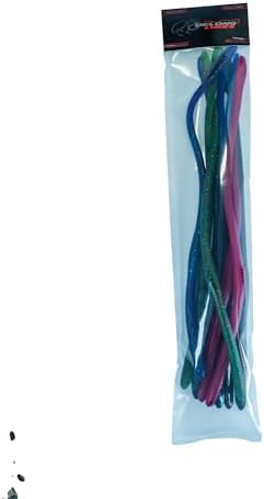Made in USA 16” Snake Lure 10 Pack – Giant Soft Plastic Worm Lure for Bass Fishing – Hand-Poured, Anise Scented – Durable, – Big Worm Fishing Bait for Trophy Bass - Image 5