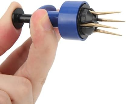4PCS Pellet Bander Tool Set - 4-Claw Fishing Bait Holder with Rubber Bands for Coarse & Match Fishing, Durable Micro Bait Bands Banding Match Coarse Fishing Terminal Tackle - Image 5