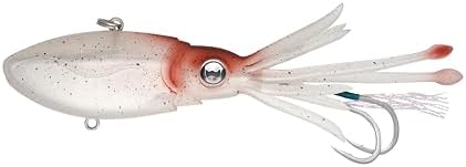 Nomad Design Original Squidtrex Patented Vibrating Fishing Lure - TPE Soft Plastic Lure Bait for Saltwater with Strong BKK Assist Hooks, Fishing Bait that Catches Many Species by NomadDesign