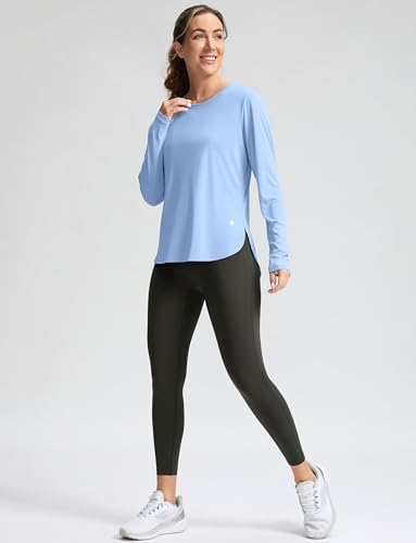 G Gradual Women's Sun Shirts UPF 50+ Long Sleeve Workout Hiking Tops - Image 3