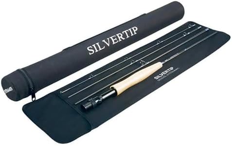 Silvertip Fly Fishing Rod and Reel Combo – 9ft 5WT 4-Piece Complete Kit with Pre-Spooled Reel, Fly Line, Rod Bag & Travel Tube - Image 3
