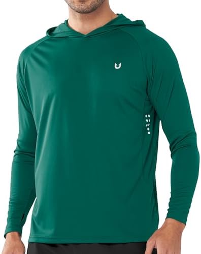 NORTHYARD Men's Sun Hoodie Long Sleeve Fishing Shirts UPF 50+ Rash Guard by NORTHYARD