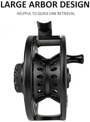 Aventik HVCE Classic III Graphite Large Arbor Fly Reel - Image 4