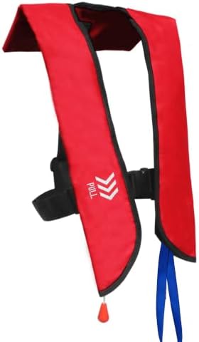 Manual Inflatable Life Jackets for Women,Life Vest for Adults,Preserver PFD for Women,Supports Weight up to 330 pounds by NAUTISHIELD