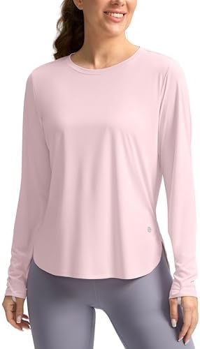 G Gradual Women's Sun Shirts UPF 50+ Long Sleeve Workout Hiking Tops by GGradual