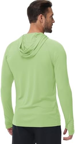 Boladeci Men's UPF 50+ Sun Protection Lightweight Hoodie Shirts Long Sleeve Fishing Shirt SPF UV Hiking Swim - Image 4