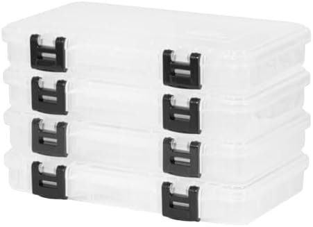 Plano ProLatch 3650 Stowaway Tackle Box | 4-Pack, Clear by PLANO%C2%AEOutdoors
