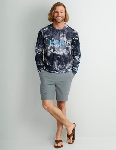 HUK Men's Pursuit Vented Long Sleeve Fishing Shirt (+30 UPF) - Image 5