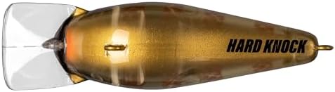Strike King KVD 1.5 Hard Knock Fishing Lure, 3/8 oz, 3D Lifelike Eyes by StrikeKing