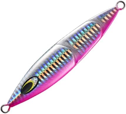 Bassrock Vertical Jigs Luminous Slow Jigging Lure for Saltwater Freshwater Fishing one Piece by Bassrock