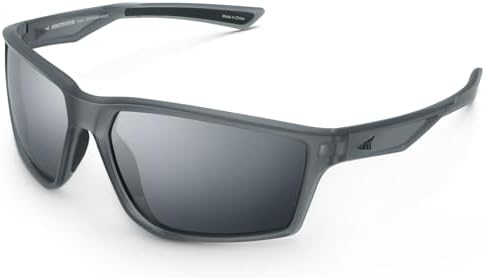 KastKing Osage Polarized Sport Sunglasses for Men and Women, Wrap Design by KastKing