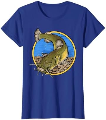Flathead Catfish Fishing T-Shirt by Hunting+%26+Fishing+Merch