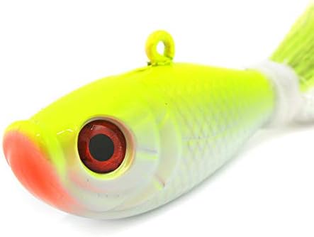 Kmucutie 2 pcs Deer Tail haiKr bucktail Jig Saltwater or Freshwater Bait 2oz / 3oz/4oz/6oz/8oz，for bass flounder fluke Striper Fishing Lure - Image 5