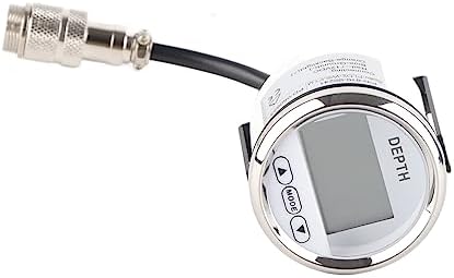 Depth Sounder WaterproofDepth Finder for Yachts Boats by Akozon