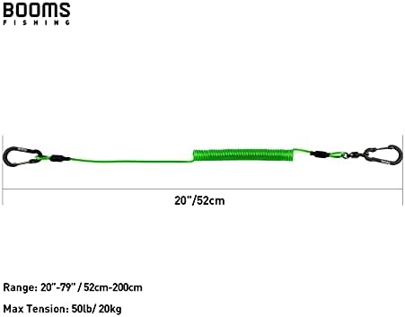 Booms Fishing T02 Fishing Pole Tether, Kayak Paddle Leash, Paddle Board Fishing Accessories, Heavy Duty Fishing Lanyard for Fishing Tools/Rods/Paddles - Image 6