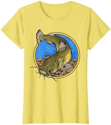 Flathead Catfish Fishing T-Shirt by Hunting+%26+Fishing+Merch