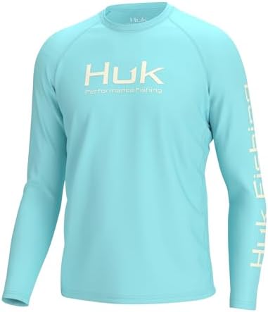 HUK Men's Pursuit Vented Long Sleeve Fishing Shirt (+30 UPF) by HUK