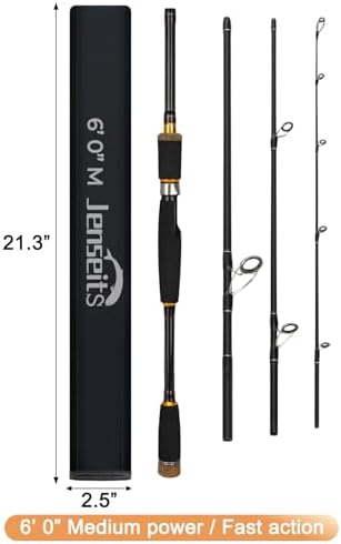 Jenseits Fishing Rods, Fishing Pole & Reel Combos for Freshwater Fishing - Image 2