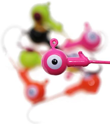 Fishing Lures Jig Heads,Ball Heads 1/32oz-1oz,Sharp Fishing Hooks for Freshwater or Saltwater - Image 3