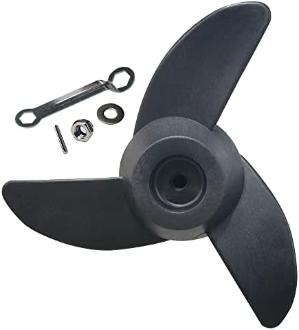 Replacement Trolling Motor Prop ，Trolling Motors Mount Accessories (3 Blade 50lb 55lb 62lb 86lb Thrust) by U-BCOO