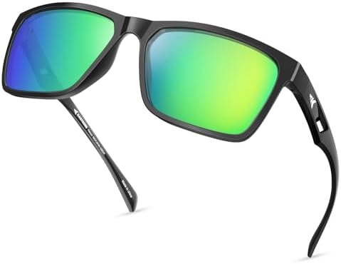 KastKing FlatRock Polarized Sport Sunglasses for Men & Women, UV Protection by KastKing