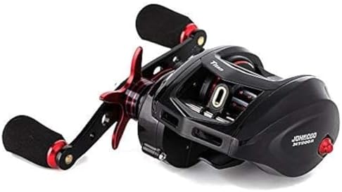 JOHNCOO Titan Baitcasting Reel Max Drag 13 Kgs Big Fish Fishing Reel for Saltwater and Freshwater Heavy Duty by JOHNCOOFishingTackle
