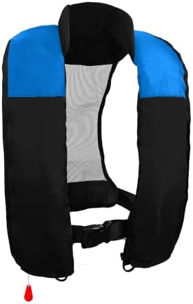 Automatic Inflatable Life Jacket,Preserver PFD for Adults,Life Vest for Adult,Supports Weight up to 330 pounds by NAUTISHIELD