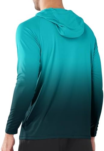 NORTHYARD Men's Sun Hoodie Long Sleeve Fishing Shirts UPF 50+ Rash Guard - Image 2