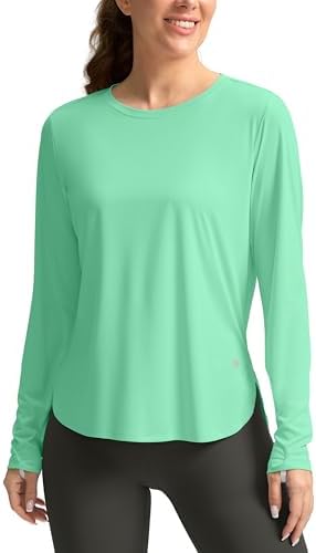 G Gradual Women's Sun Shirts UPF 50+ Long Sleeve Workout Hiking Tops by GGradual