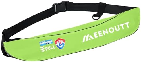 Adult Automatic Inflatable Belt Pack Waist PFD for SUP Fishing Kayaking by Unknown