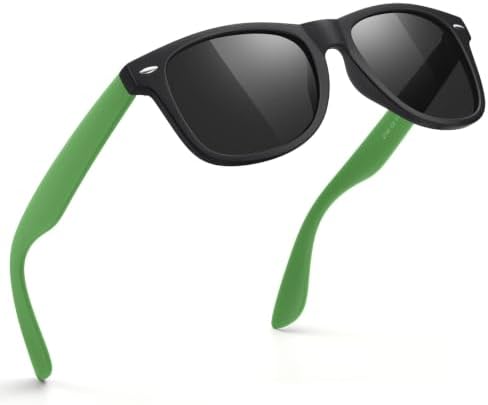 FEIDUSUN Sunglasses Men Polarized Sunglasses for Mens and Womens,Black Retro Sun Glasses Driving Fishing UV Protection by BlackDiamond